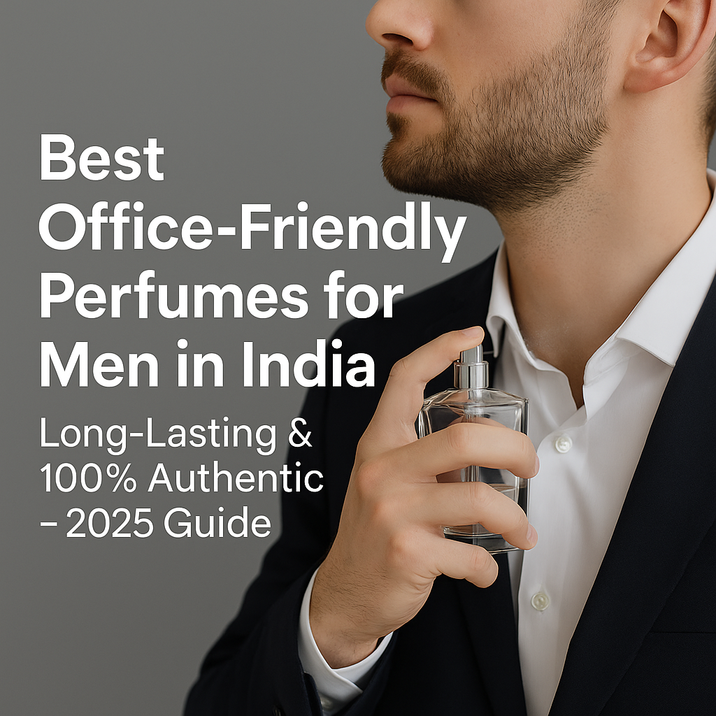 Best Office-Friendly Perfumes for Men in India (Long-Lasting & 100% Authentic – 2025 Guide)