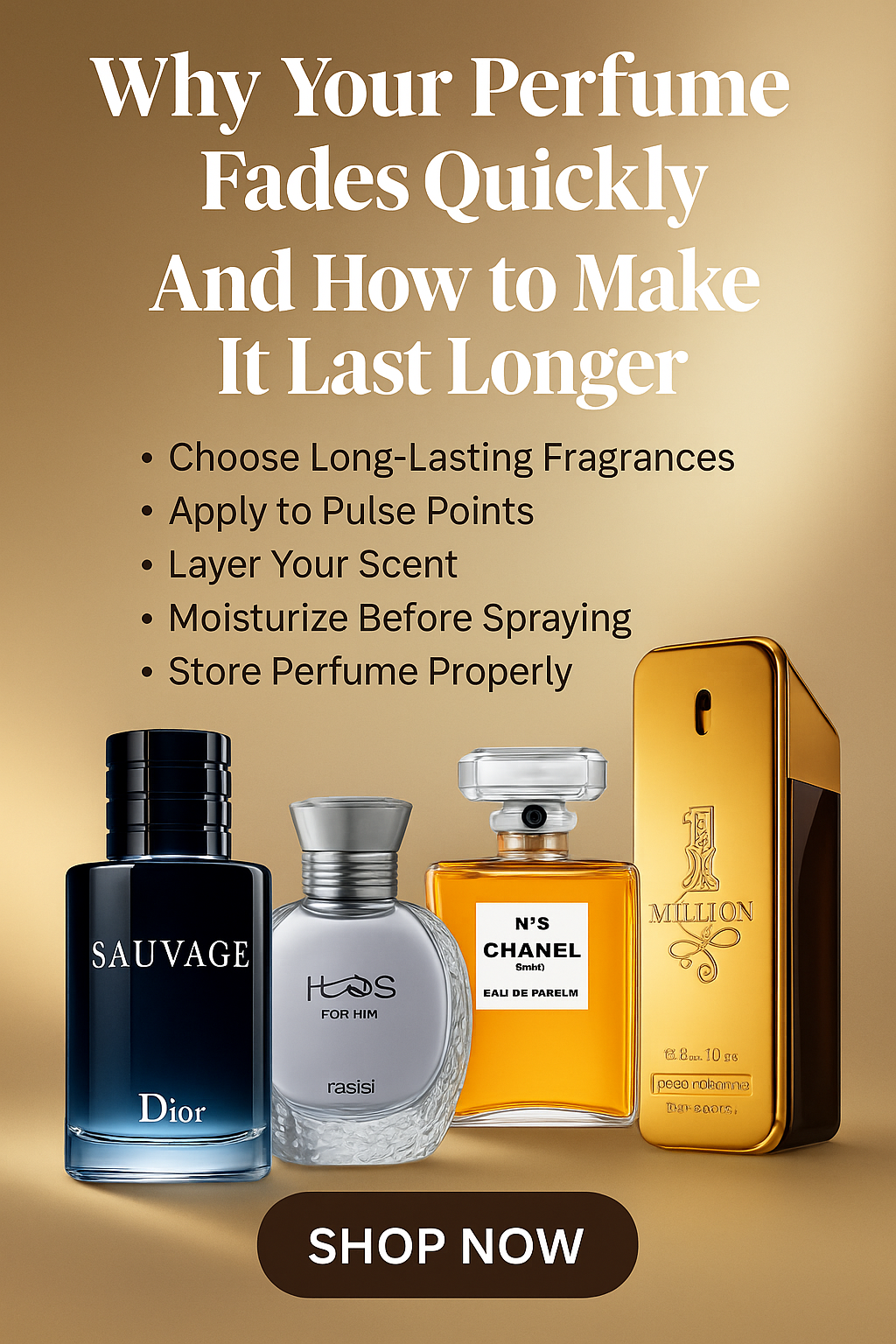 Why Your Perfume Fades Quickly – And How to Make It Last Longer