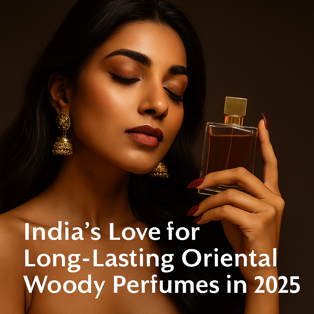 🌿 India’s Rising Love for Oriental Woody & Long-Lasting Perfumes: Why Luxury Fragrances Are Becoming a Daily Essential in 2025