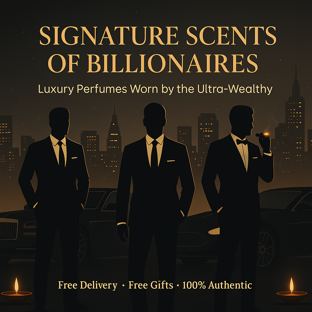 💎 Signature Scents of Billionaires: Luxury Perfumes Worn by the Ultra-Wealthy