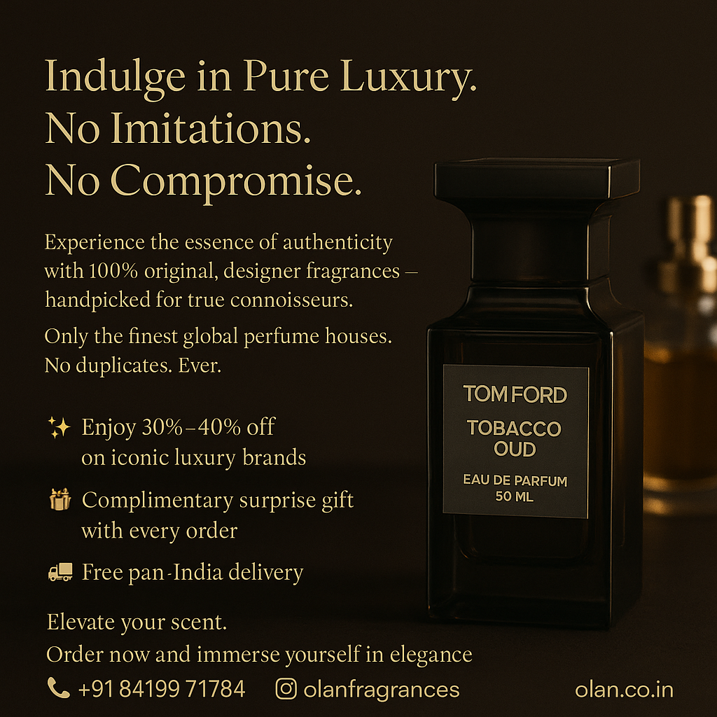 Luxury Perfumes & Designer Fragrances in India – Best Deals, Authentic Brands, and Exclusive Discounts